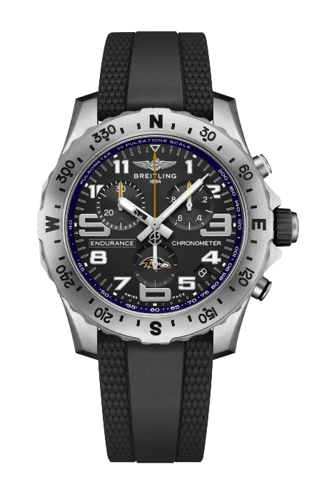 Review Breitling Endurance Pro 44 NFL Baltimore Ravens Edition Replica watch E823106A1BKS1